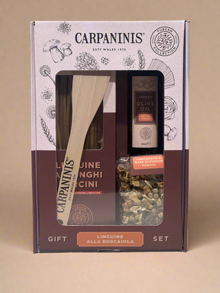 A Carpaninis linguine alla bascaiola gift box