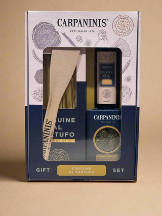 A gift box of Carpaninis truffle linguine