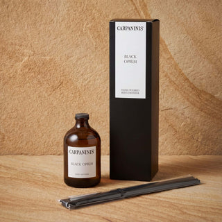 A black opium reed diffuser set