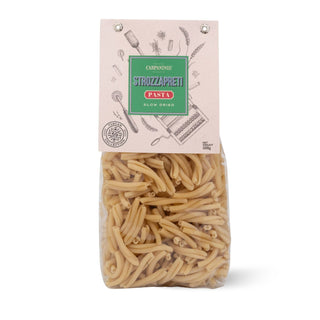 A packet of strozzapretti pasta