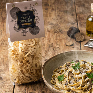 A packet of Carpaninis truffle pasta