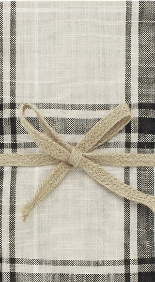 Walton & Co Blake Check Napkins - Set of 4