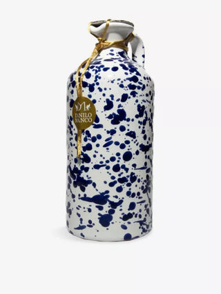 Extra Virgin Olive Oil - Hand painted Ceramic Jar - 500 ml - Blue